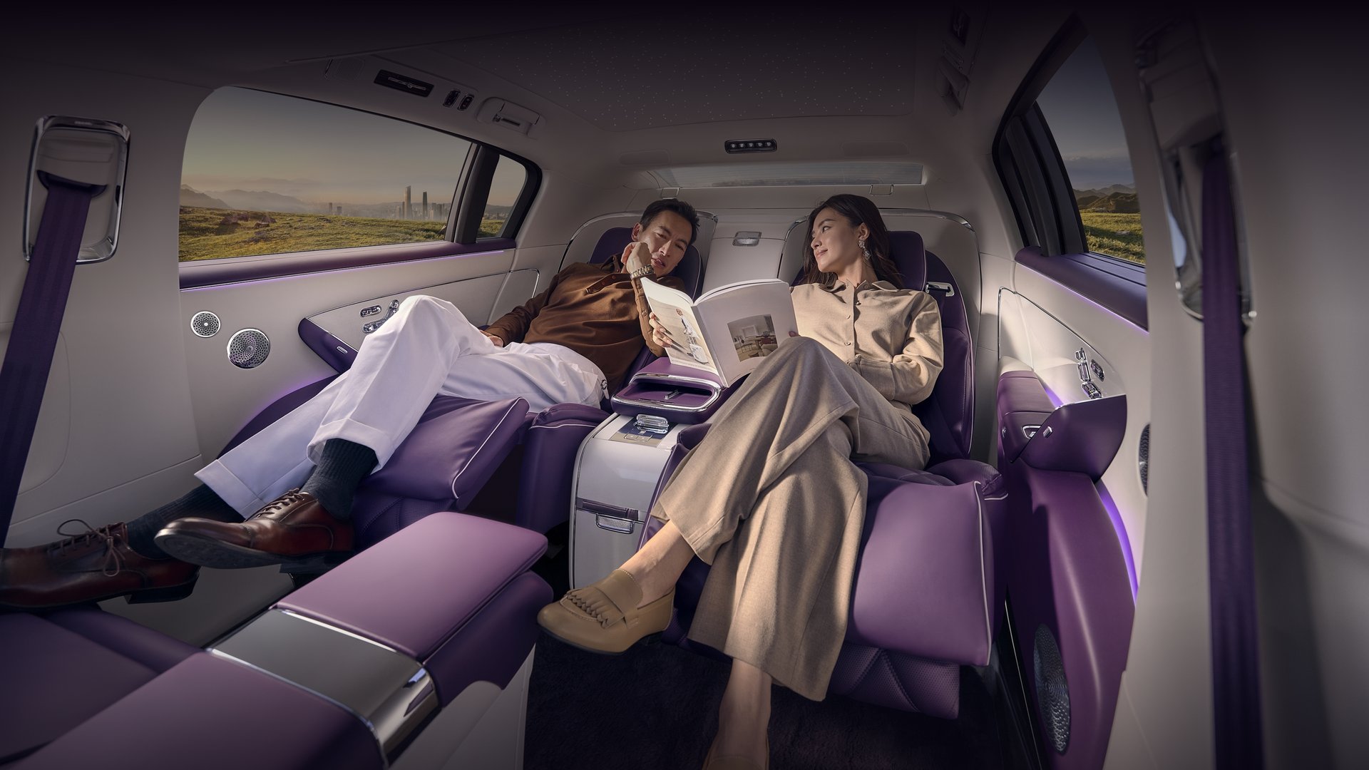 Maextro S800 的二排视角