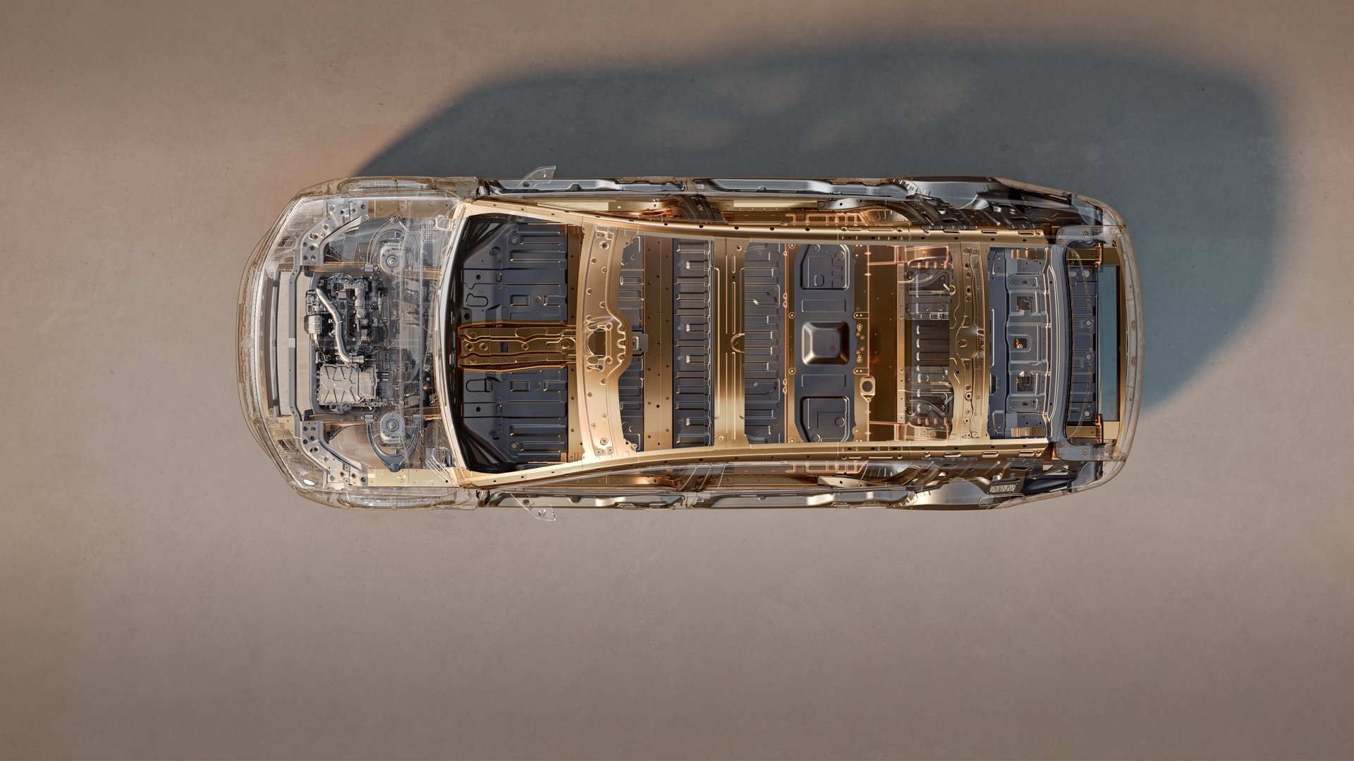 Rendered Illustration of the Maextro S800 Body Structure