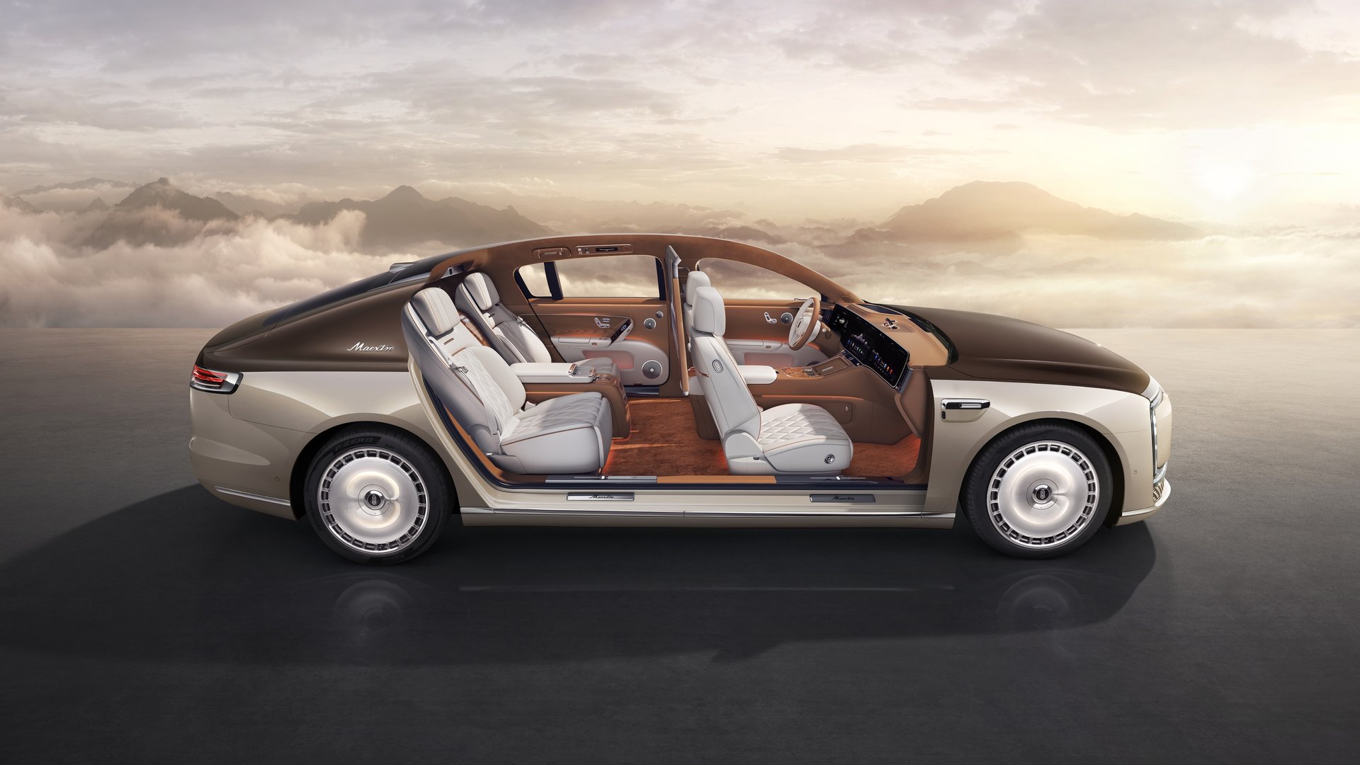 Maextro S800 Morning White Brown