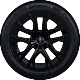 20-inch Twin Five-Spoke Obsidian Wheels