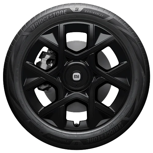 21" Starburst Wheels, Samurai Black