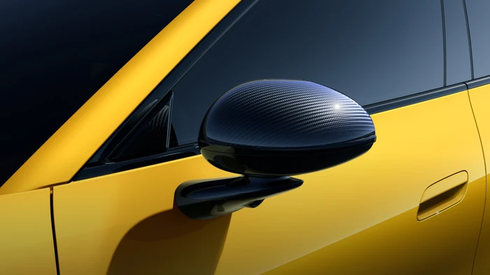 Carbon Mirror Caps