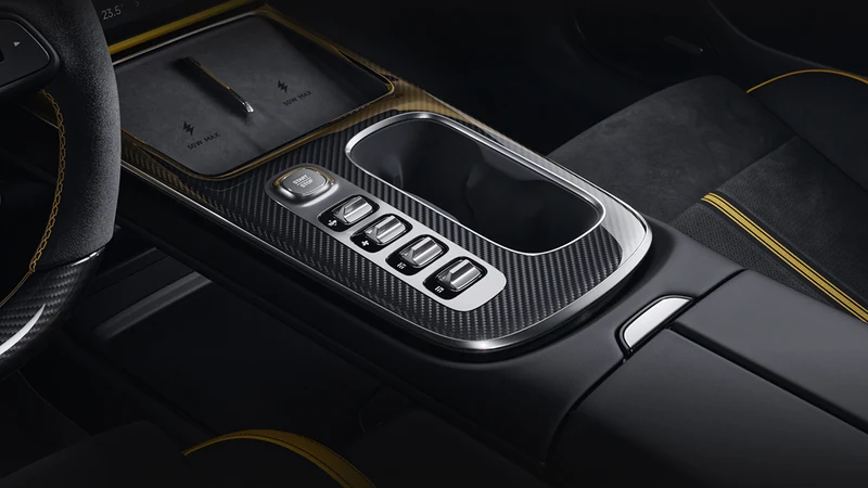 Carbon Fiber Center Console Trim