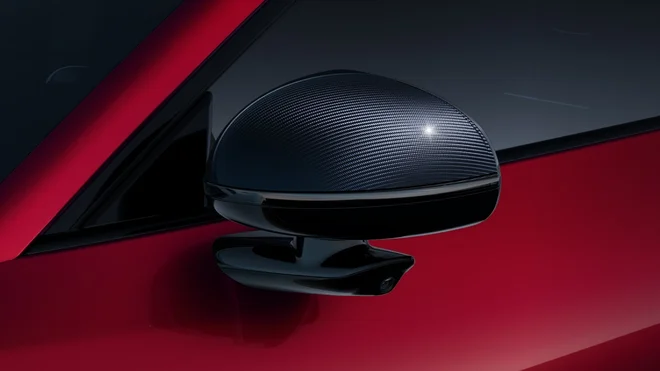 CFRP Rearview Mirror Cover