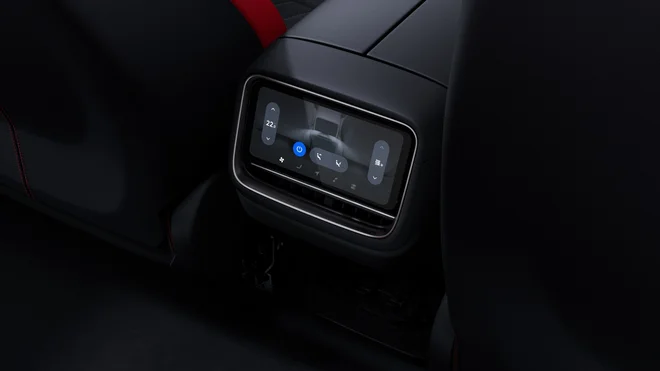 Rear Mobile Control Screen